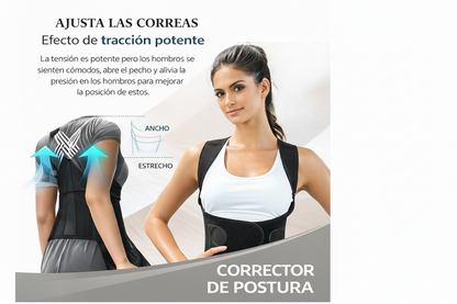 Corrector de Postura/Espalda Unisex